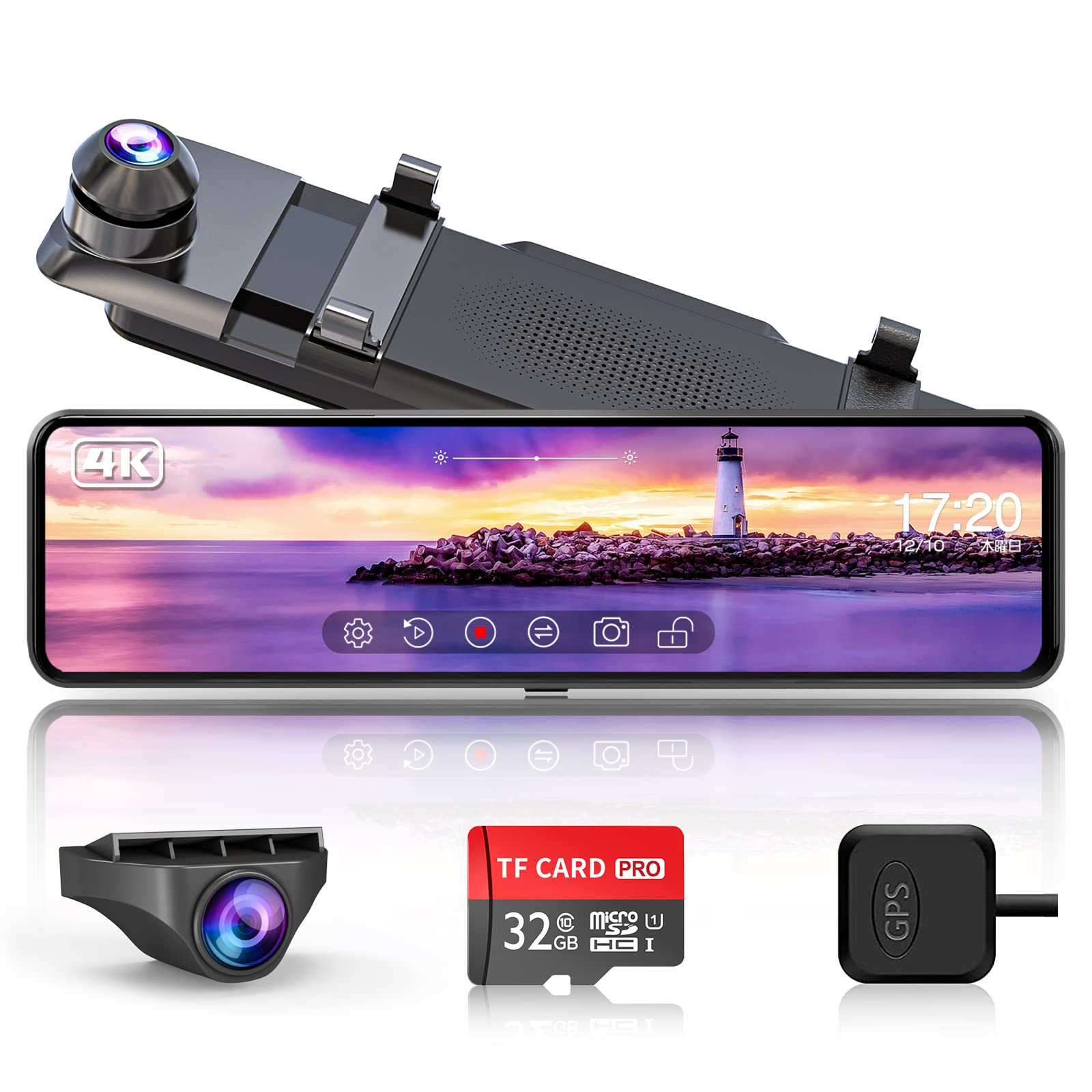 Changer Drive Recorder 4K 2025 New Version Camera 4K Power Right Camera Drive Recorder Front and Rear Cameras Alarm Rear Camera Image Can Be Inverted
Changer Drive Recorder 4K 2025 New Version Camera 4K Power Right Camera Drive Recorder Front and Rear Cameras Alarm Rear Camera Image Can Be Inverted