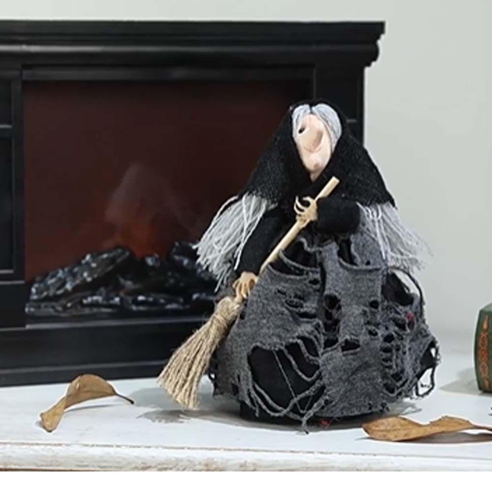 Cute Halloween Broom Witch Decoration Funny Halloween Witch Pendant Ghost Festival Decor чорний
Cute Halloween Broom Witch Decoration Funny Halloween Witch Pendant Ghost Festival Decor чорний
