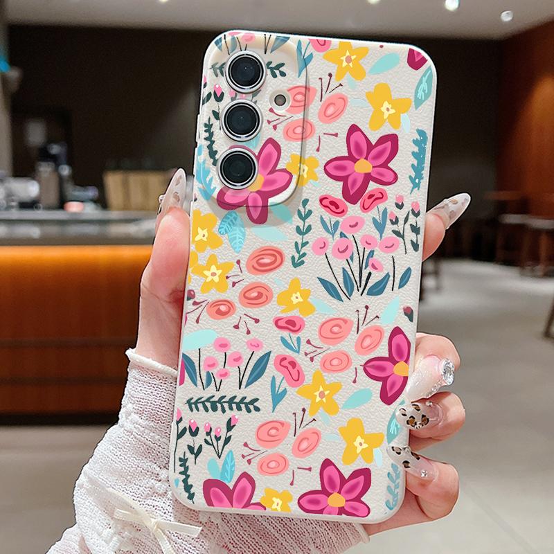 Colorful Flower Case For Samsung Galaxy S25 Edge S24 Ultra S23 S22 Plus S21 FE A15 A16 A17 A26 A35 A36 A54 A55 A56 5G Capa Funda Galaxy A57
Colorful Flower Case For Samsung Galaxy S25 Edge S24 Ultra S23 S22 Plus S21 FE A15 A16 A17 A26 A35 A36 A54 A55 A56 5G Capa Funda Galaxy A57