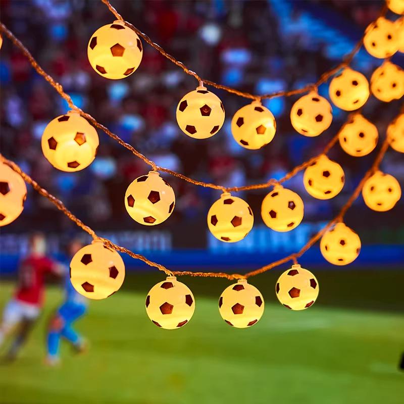 Sports-Themed LED String Lights: Football, Christmas, World Cup, European Championship, Rugby, Baseball, Basketball Décor for Bars and Shops Battery 1.5m 10 lights
Sports-Themed LED String Lights: Football, Christmas, World Cup, European Championship, Rugby, Baseball, Basketball Décor for Bars and Shops Battery 1.5m 10 lights
