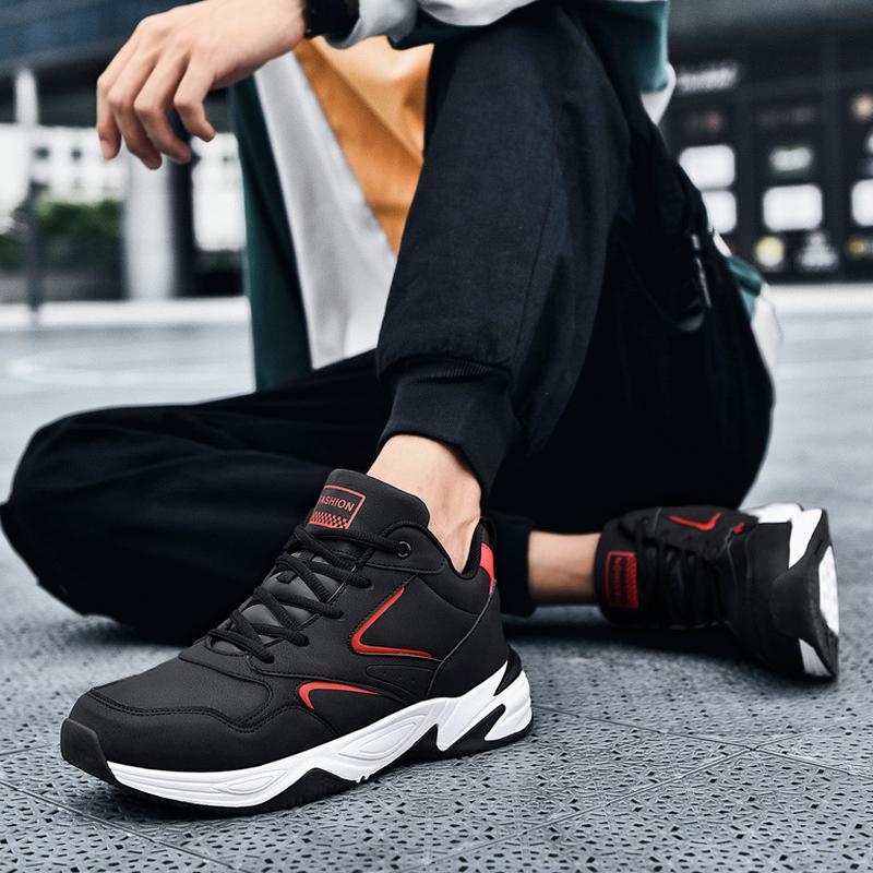 Mens Casual Sports Shoes Pu Leather Waterproof Travel Trendy Shoes 2022 Tennis Shoes Couple Shoes Sneakers Plus Size 35-47
Mens Casual Sports Shoes Pu Leather Waterproof Travel Trendy Shoes 2022 Tennis Shoes Couple Shoes Sneakers Plus Size 35-47