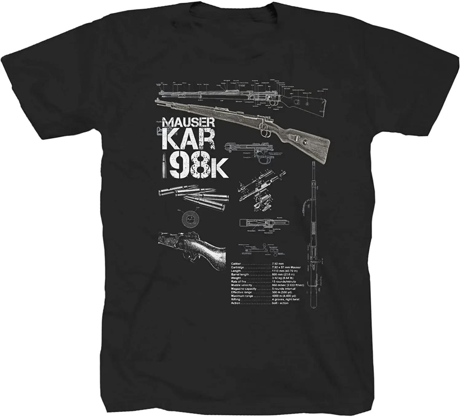 ONeck Summer Short Sleeve Casual Mens Tshirt Size S5XL man Mauser 98K Rifle Blueprint TShirt 100 Cotton men clothing 4XL
ONeck Summer Short Sleeve Casual Mens Tshirt Size S5XL man Mauser 98K Rifle Blueprint TShirt 100 Cotton men clothing 4XL