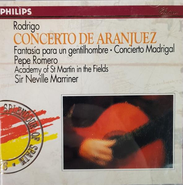 CD SIR NEVILLE MARRINER Concierto De Aranjuez Fantasia Par 4328282 Philips Europe Classical Used
CD SIR NEVILLE MARRINER Concierto De Aranjuez Fantasia Par 4328282 Philips Europe Classical Used