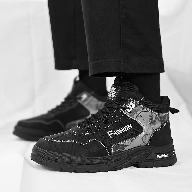 2024 autumn and winter live broadcast microfiber men s boots trendy with outdoor tooling rhubarb boots rubber non-slip Douyin casual shoes men 39 хакі
2024 autumn and winter live broadcast microfiber men s boots trendy with outdoor tooling rhubarb boots rubber non-slip Douyin casual shoes men 39 хакі