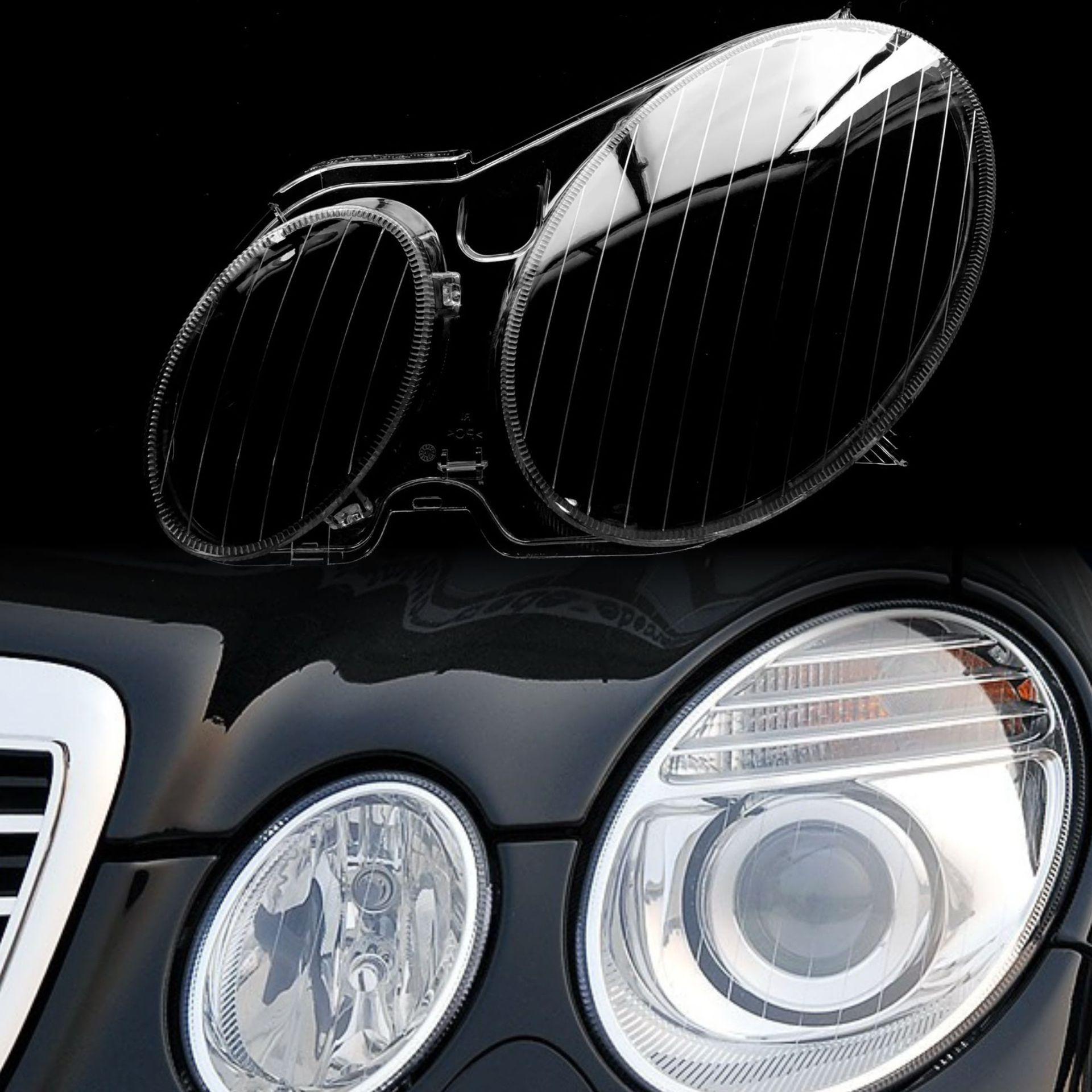 Сумісний захисний кожух фари для Mercedes-Benz W211 E-Class 2003-2008: E240, E200, E350, E280, E300 Single Piece
Сумісний захисний кожух фари для Mercedes-Benz W211 E-Class 2003-2008: E240, E200, E350, E280, E300 Single Piece