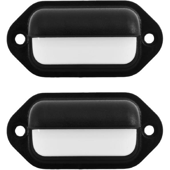 Dream lighting 12V RV Marine Boat Interior Lights LED Courtesy Step Stair Deck Light Trailer License Plate Light, Surface Mount Fixture 0.1watt Warm Cool White Light, pack 2
Dream lighting 12V RV Marine Boat Interior Lights LED Courtesy Step Stair Deck Light Trailer License Plate Light, Surface Mount Fixture 0.1watt Warm Cool White Light, pack 2