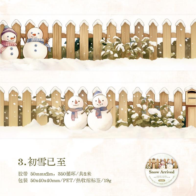 Mr. Paper, Winter Snow Themed Landscape Tape Stickers, Decorative Scrapbook Phone Case Notebook Diary Stationery Stickers
Mr. Paper, Winter Snow Themed Landscape Tape Stickers, Decorative Scrapbook Phone Case Notebook Diary Stationery Stickers