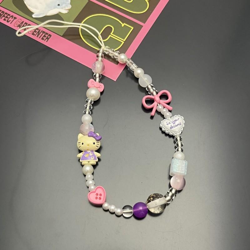 Ins Style Original Purple Clothing KT Mobile Phone Chain DIY Bead CCD Anti Loss Camera Hanging Rope Decoration Keychain I
Ins Style Original Purple Clothing KT Mobile Phone Chain DIY Bead CCD Anti Loss Camera Hanging Rope Decoration Keychain I