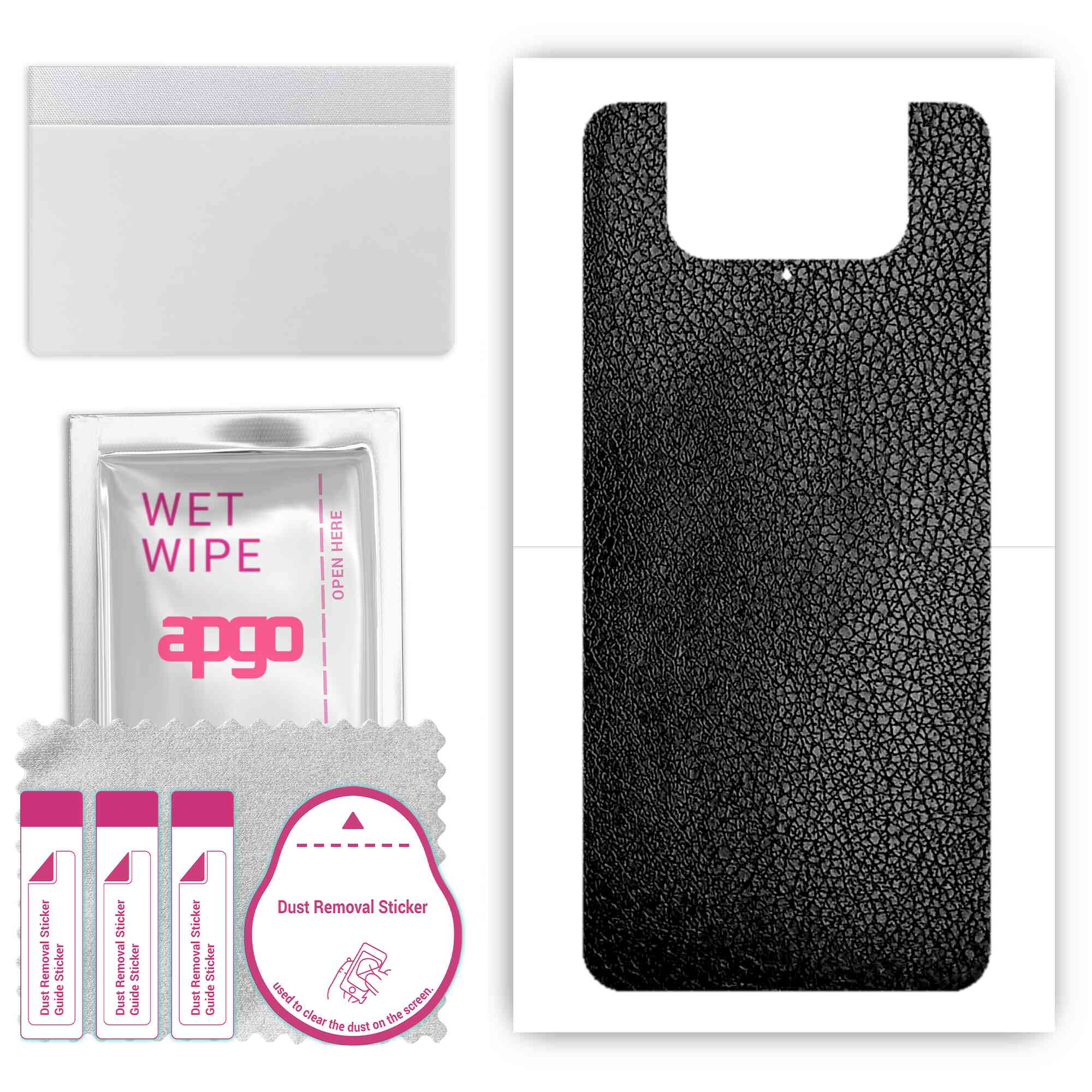 Apgo Protective Skin Sticker для задньої панелі, сумісної з Asus ZenFone 8 Flip, Wrap Film, Foil, Vinyl - Pattern Black Leather
Apgo Protective Skin Sticker для задньої панелі, сумісної з Asus ZenFone 8 Flip, Wrap Film, Foil, Vinyl - Pattern Black Leather