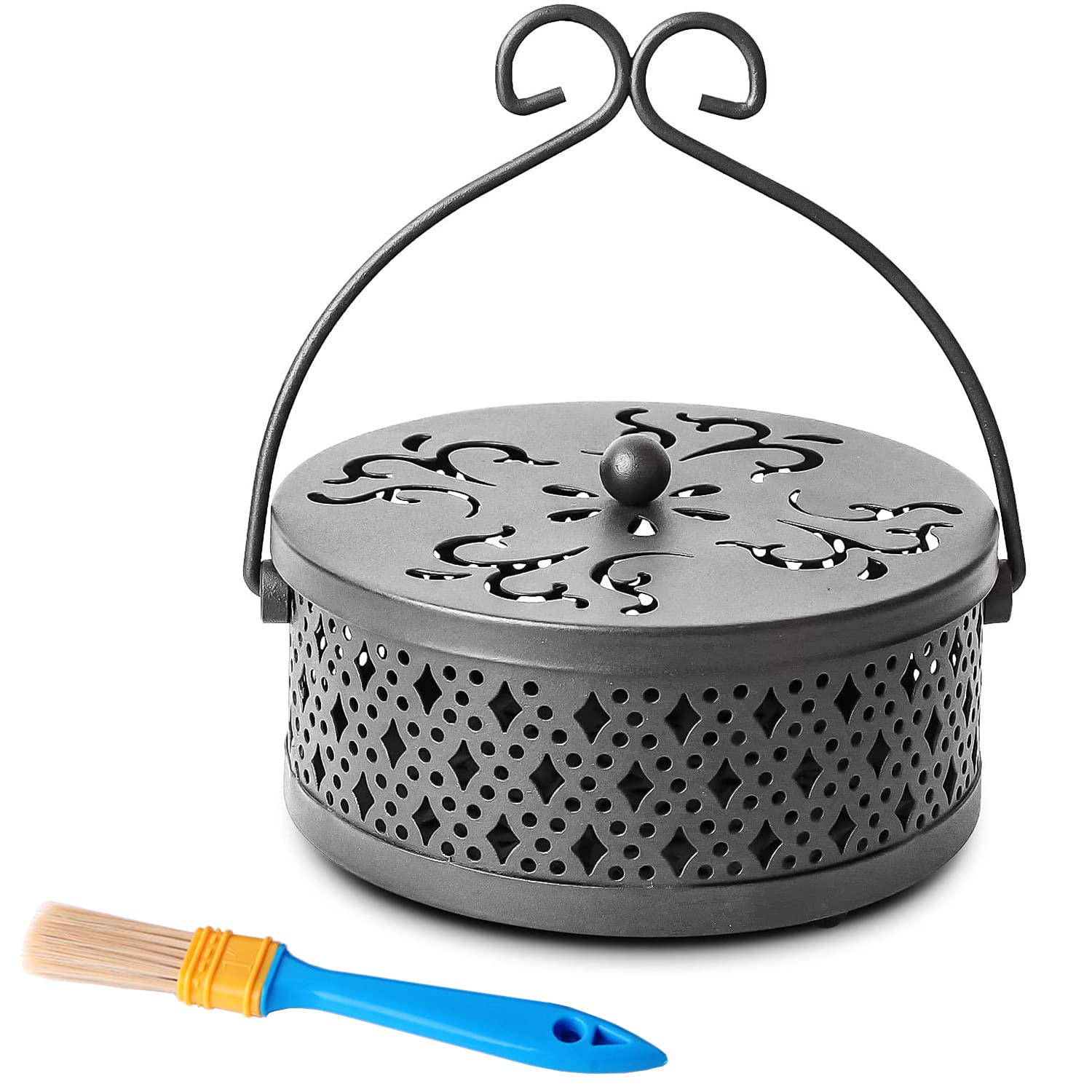 Yixintech Mosquito Coil Holder Ретро Портативный держатель Mosquito Coil с чистящей щеткой и ручкой Круглый репеллент от комаров Подвесной репеллент от комаров
Yixintech Mosquito Coil Holder Ретро Портативный держатель Mosquito Coil с чистящей щеткой и ручкой Круглый репеллент от комаров Подвесной репеллент от комаров