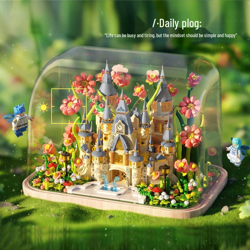 Fermi S2238 Huaylin Castle Preserved Flower Model - Handmade Building Blocks for Kids - Valentine s Day Gift
Fermi S2238 Huaylin Castle Preserved Flower Model - Handmade Building Blocks for Kids - Valentine s Day Gift
