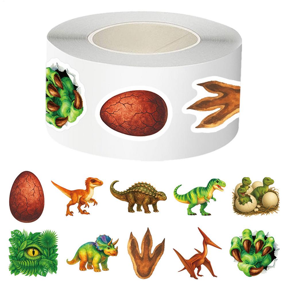 Rolls Of Stickers Adhesive Cute Dinosaur Decal Roll Self-Adhesive Animal Decals For Envelope For Bread Bags Box Phone Case As show
Rolls Of Stickers Adhesive Cute Dinosaur Decal Roll Self-Adhesive Animal Decals For Envelope For Bread Bags Box Phone Case As show