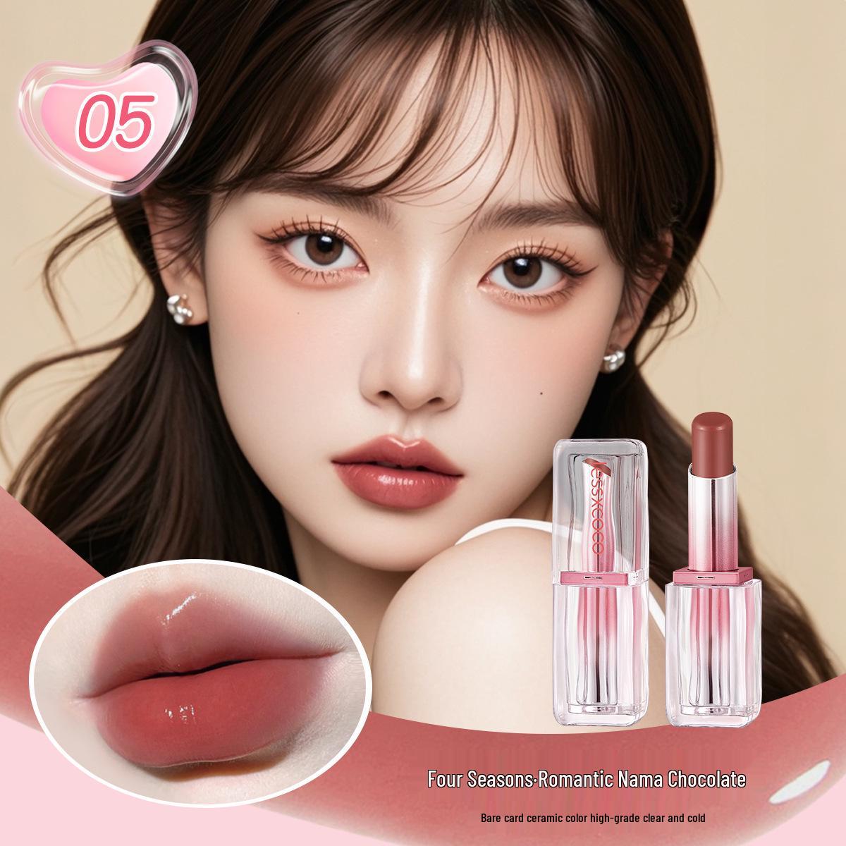 Macaron Series Color-Changing Lipstick: Waterproof, Non-Stick, Whitening Lip Gloss with Temperature-Activated Mirror Finish
Macaron Series Color-Changing Lipstick: Waterproof, Non-Stick, Whitening Lip Gloss with Temperature-Activated Mirror Finish