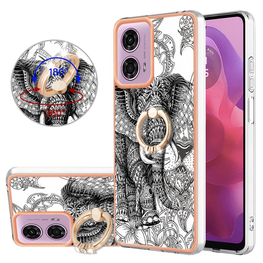 YB IMD Series-20 Style D for Motorola Moto E14 4G/G04 4G/G04s 4G/G24 4G Case Kickstand 2.0mm TPU Cover Totem Elephant
YB IMD Series-20 Style D for Motorola Moto E14 4G/G04 4G/G04s 4G/G24 4G Case Kickstand 2.0mm TPU Cover Totem Elephant