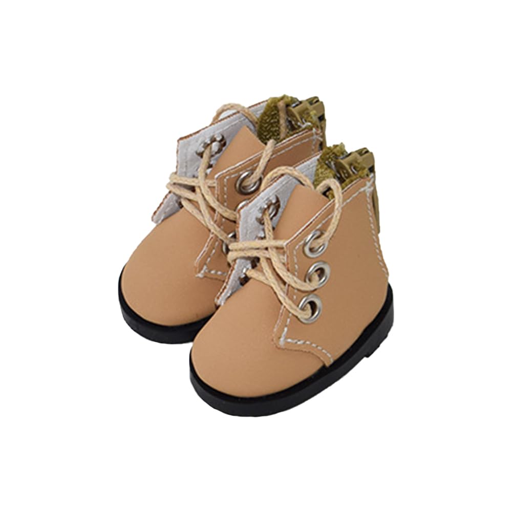 niannyyhouse 15cm cotton doll shoes for stuffed animals Martin boots leather shoes shoe length high-top 4.5cm dress-up (A-brown4)
niannyyhouse 15cm cotton doll shoes for stuffed animals Martin boots leather shoes shoe length high-top 4.5cm dress-up (A-brown4)