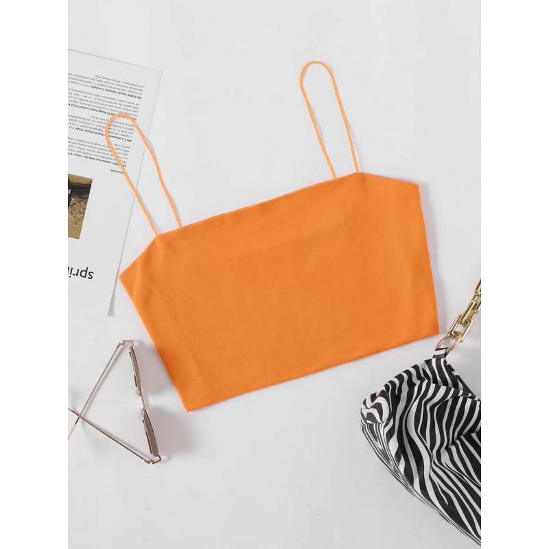 Slim Satin Strapless Camisole - F48726 Elastic Solid Color XL
Slim Satin Strapless Camisole - F48726 Elastic Solid Color XL