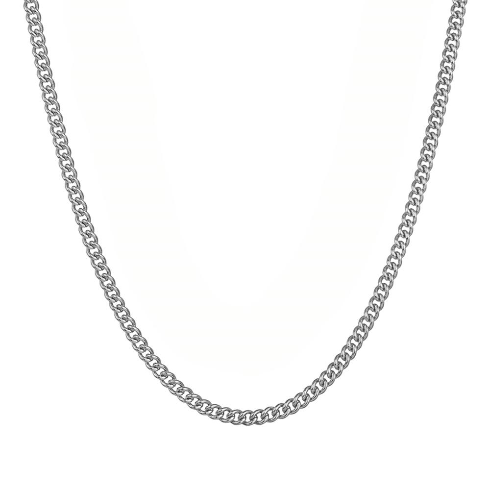 Punk Fashion 3mm Small Cuban Link Chain Necklace Gold Silver Color Stainless Steel Curb Chain For Women Men Party Jewelry Gift 50cm
Punk Fashion 3mm Small Cuban Link Chain Necklace Gold Silver Color Stainless Steel Curb Chain For Women Men Party Jewelry Gift 50cm