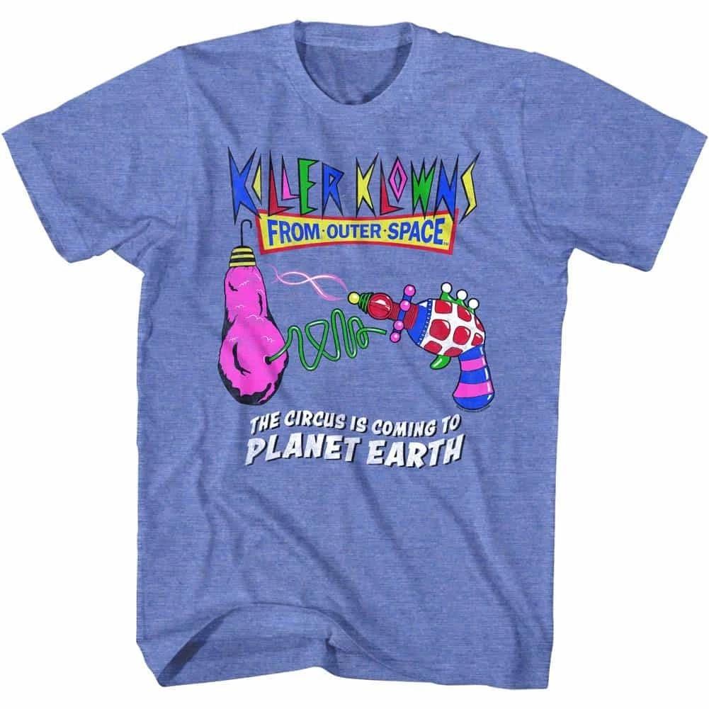 Killer Klowns Cotton Candy Gun Men s T Shirt 4XL
Killer Klowns Cotton Candy Gun Men s T Shirt 4XL