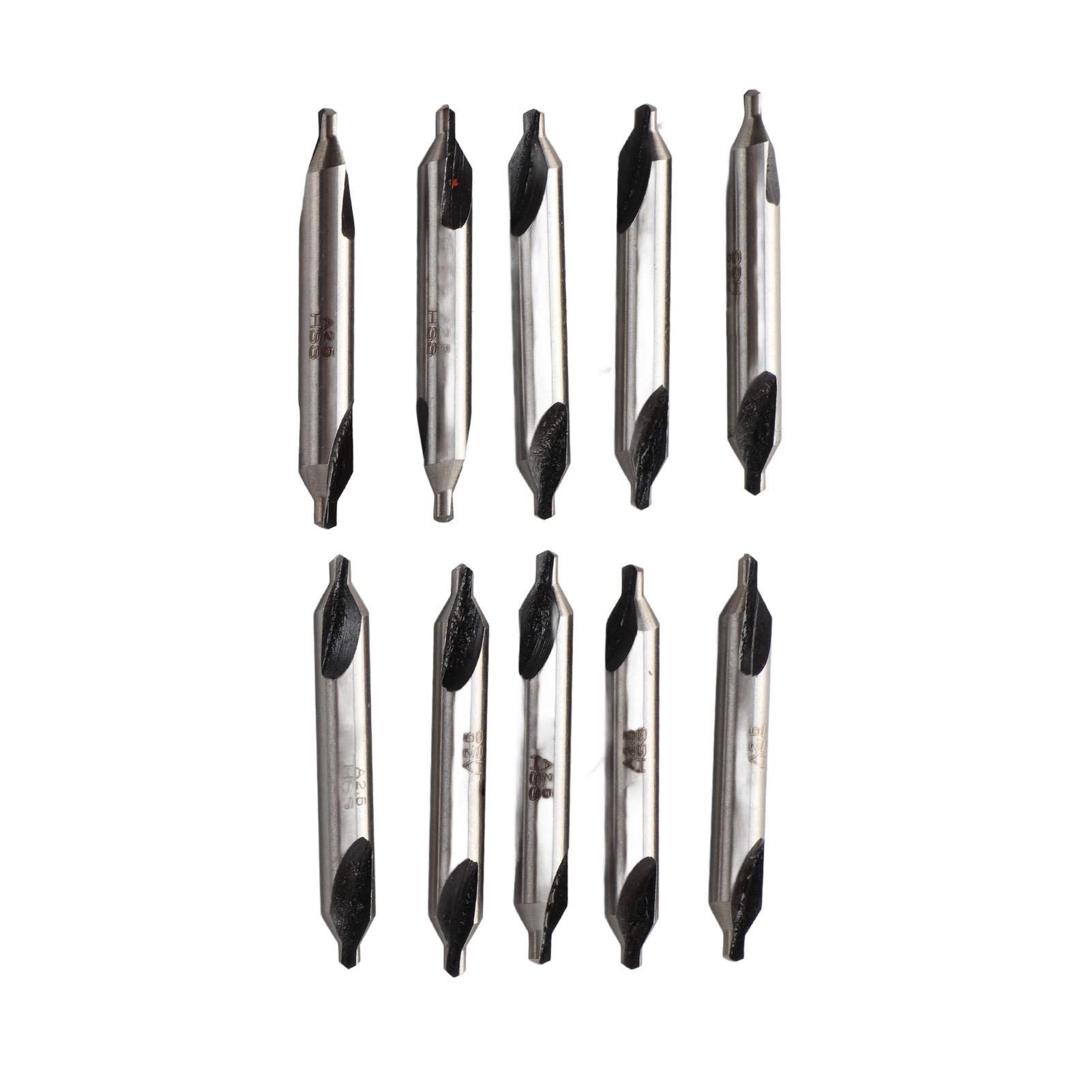 Набор центральных сверл, 10 шт., быстрорежущая сталь 4341, сверлильные инструменты с прямым хвостовиком, 2,5 мм
Набор центральных сверл, 10 шт., быстрорежущая сталь 4341, сверлильные инструменты с прямым хвостовиком, 2,5 мм