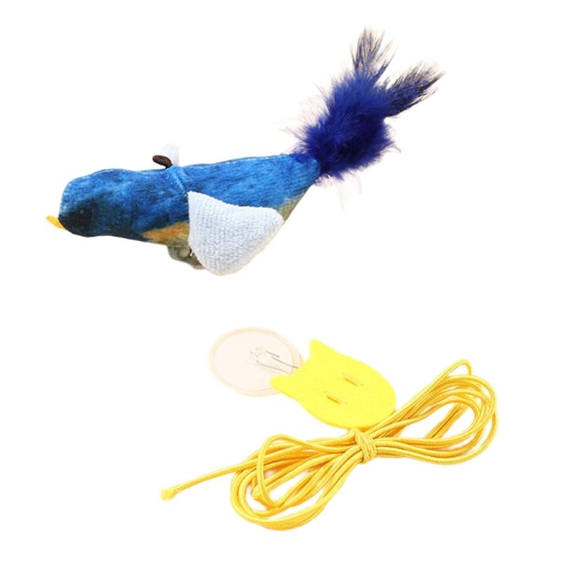 Cats Bird Toy Chirping Interactive Bird Toy Teasing Sparrow Fun Exercise Toy for Indoor Felines Play Exercise Toy синій
Cats Bird Toy Chirping Interactive Bird Toy Teasing Sparrow Fun Exercise Toy for Indoor Felines Play Exercise Toy синій
