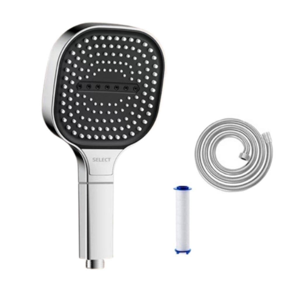 High Pressure Large Panel Shower Head 3 Mode Bathroom Shower Tool Bathroom Shower Head Hand Shower Silver with 1.5m Tube
High Pressure Large Panel Shower Head 3 Mode Bathroom Shower Tool Bathroom Shower Head Hand Shower Silver with 1.5m Tube