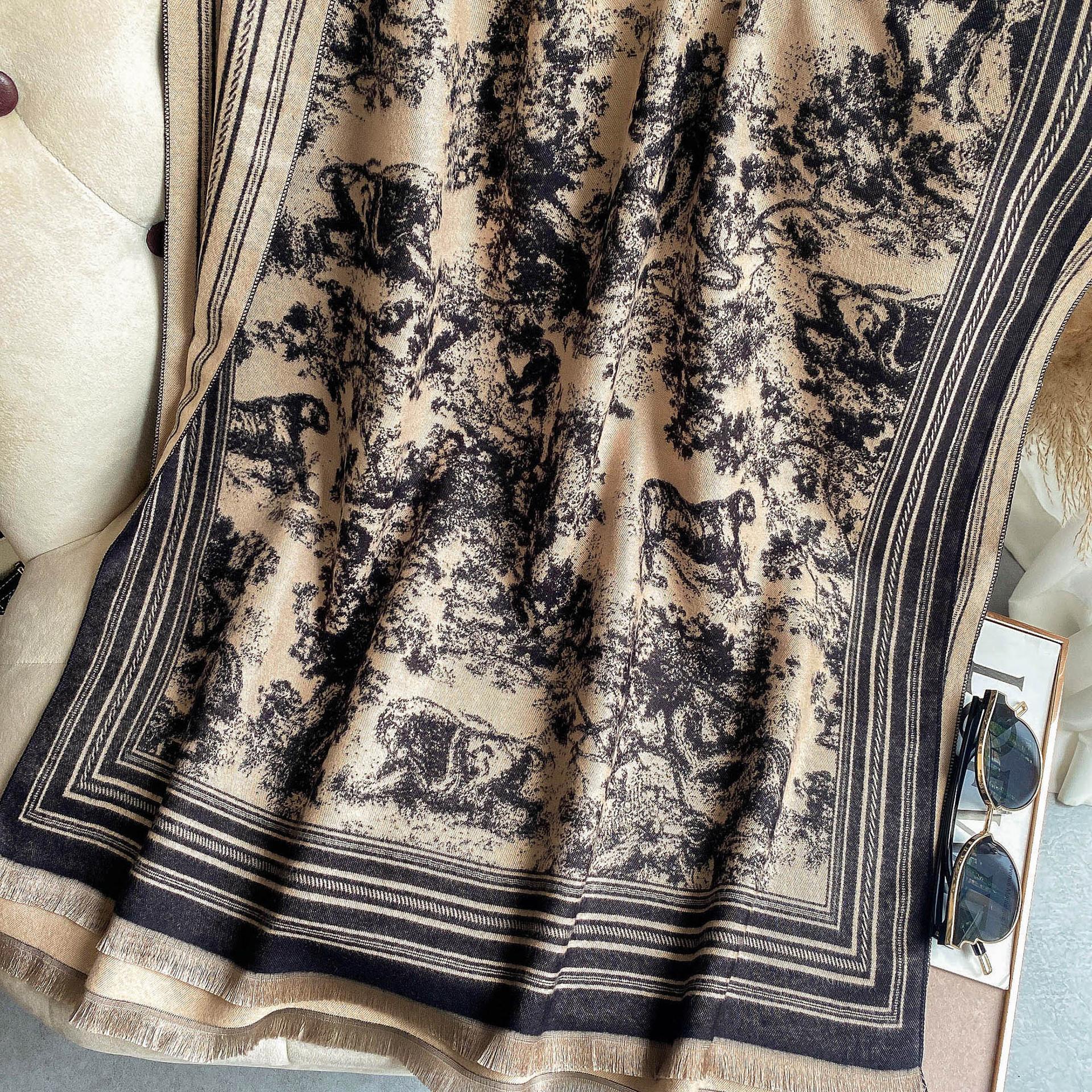 Шаль-кондиционер Имитация кашемира Утолщенный Теплый Шарф Удлиненный Шарф Женский Осенне-зимний Универсальный 180-65cm
Шаль-кондиционер Имитация кашемира Утолщенный Теплый Шарф Удлиненный Шарф Женский Осенне-зимний Универсальный 180-65cm