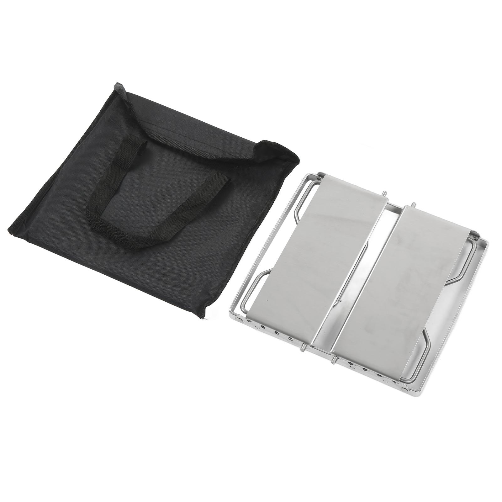 Mini Barbecue Grill Stainless Steel Foldable Camping Grill Grate with Wind Screen for Garden
Mini Barbecue Grill Stainless Steel Foldable Camping Grill Grate with Wind Screen for Garden