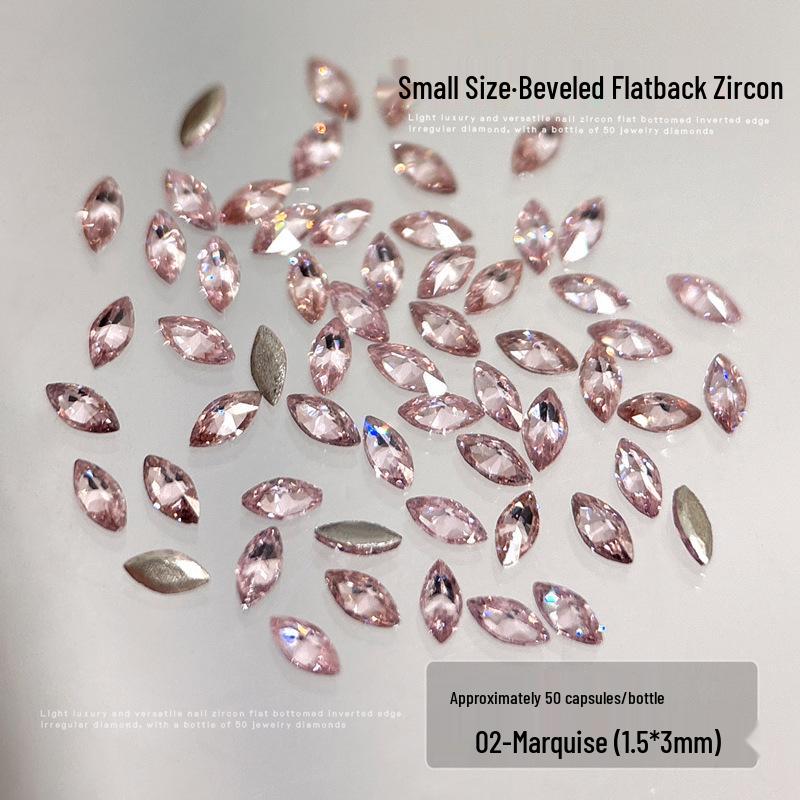 Розовый циркон, шармы для нейл-арта: Нерегулярные, скошенные, супер блестящие накладные украшения
Розовый циркон, шармы для нейл-арта: Нерегулярные, скошенные, супер блестящие накладные украшения