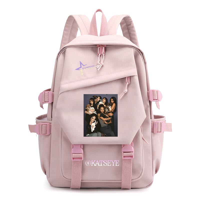 Kids Unisex KATSEYE Printed Backpack Student School Waterproof Large Capacity Backpacks
Kids Unisex KATSEYE Printed Backpack Student School Waterproof Large Capacity Backpacks