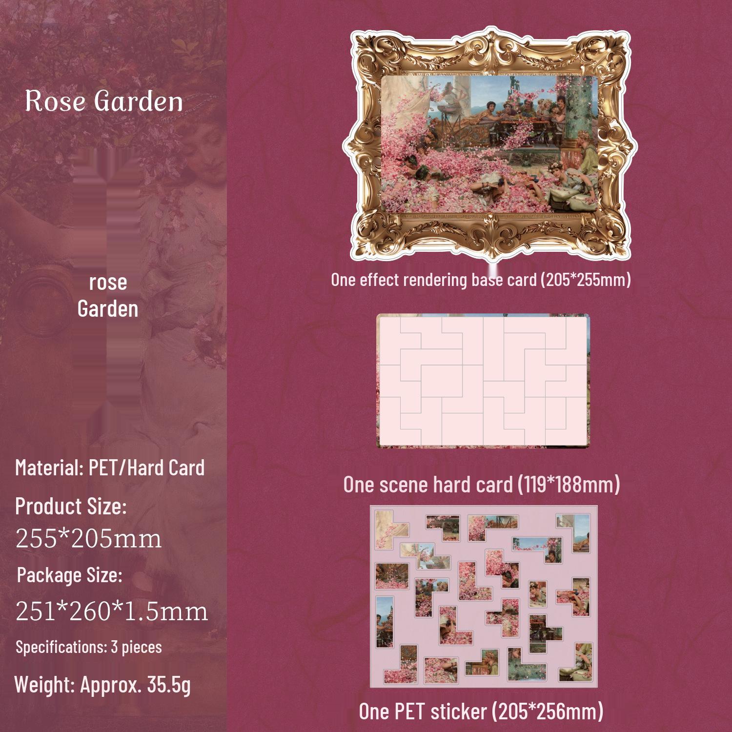 Dark Shadow Puzzle Stickers: European Retro DIY Collage with World-Famous Paintings, 6 Styles
Dark Shadow Puzzle Stickers: European Retro DIY Collage with World-Famous Paintings, 6 Styles