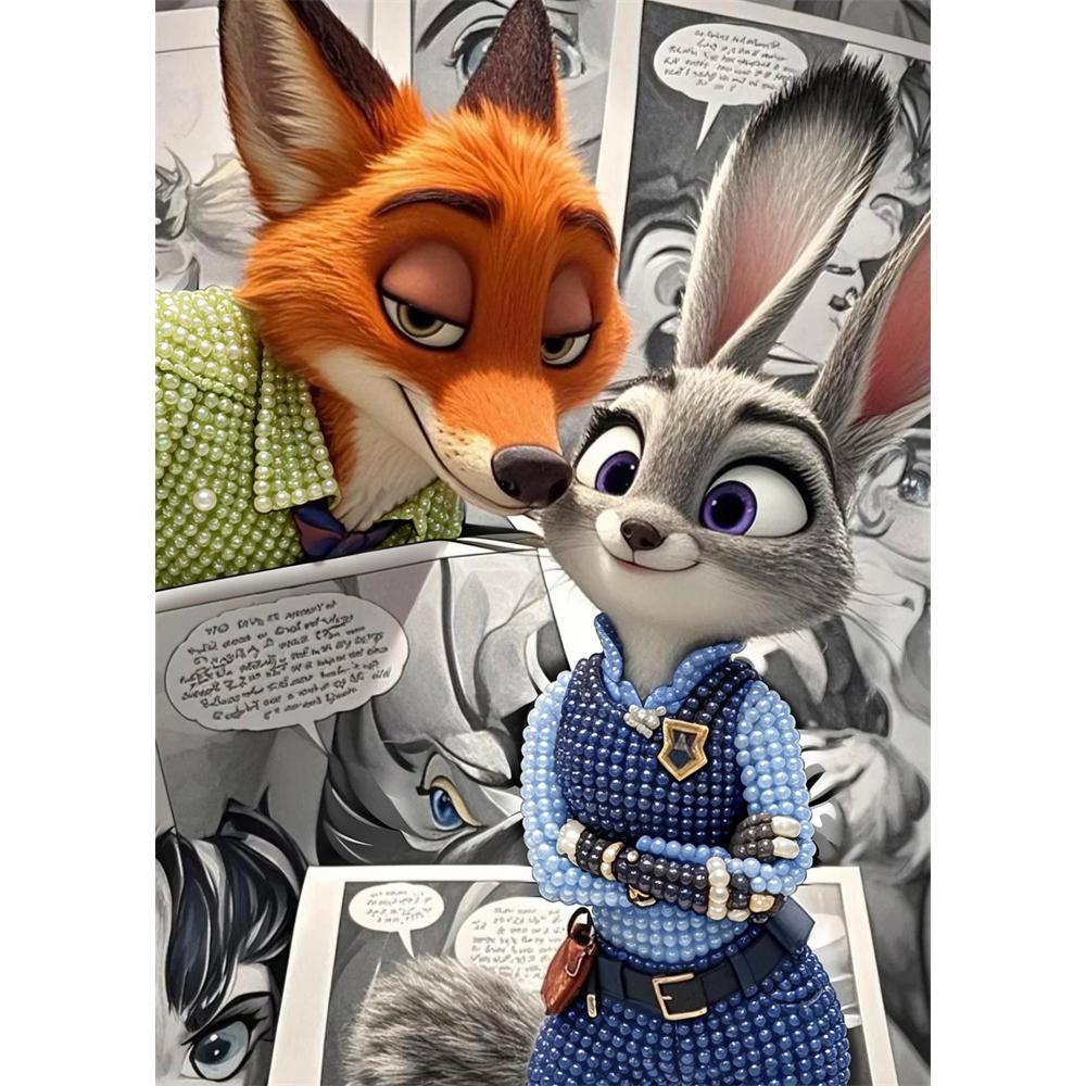Disney Pearl Art DIY Nick Judy Creative Pearl Style Artwork Pearl Gemstone Painting for Home Wall Decor Crafts 30x40
Disney Pearl Art DIY Nick Judy Creative Pearl Style Artwork Pearl Gemstone Painting for Home Wall Decor Crafts 30x40