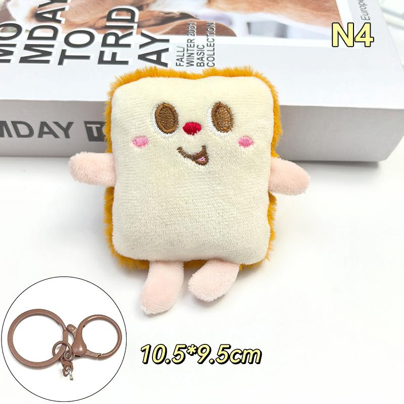 Cute And Creative French Fries Hamburger Figurine Hanging Backpack Couple S Plush Hanging Decoration Car Keychain as the picture
Cute And Creative French Fries Hamburger Figurine Hanging Backpack Couple S Plush Hanging Decoration Car Keychain as the picture