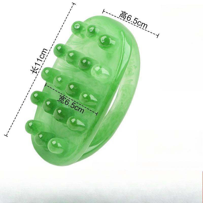 Resin Meridian Massage Brush Universal for The Whole Body Head Scalp Massage Comb Abdominal Pulse Brush Leg Scraping Comb зелений
Resin Meridian Massage Brush Universal for The Whole Body Head Scalp Massage Comb Abdominal Pulse Brush Leg Scraping Comb зелений