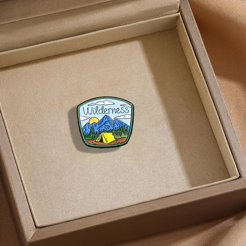 Outdoor Camping Series Brooch Universal Travel Adventure Commemorative Badge Trendy Versatile Clothes Bags Accessories Brooch фиолетовый
Outdoor Camping Series Brooch Universal Travel Adventure Commemorative Badge Trendy Versatile Clothes Bags Accessories Brooch фиолетовый
