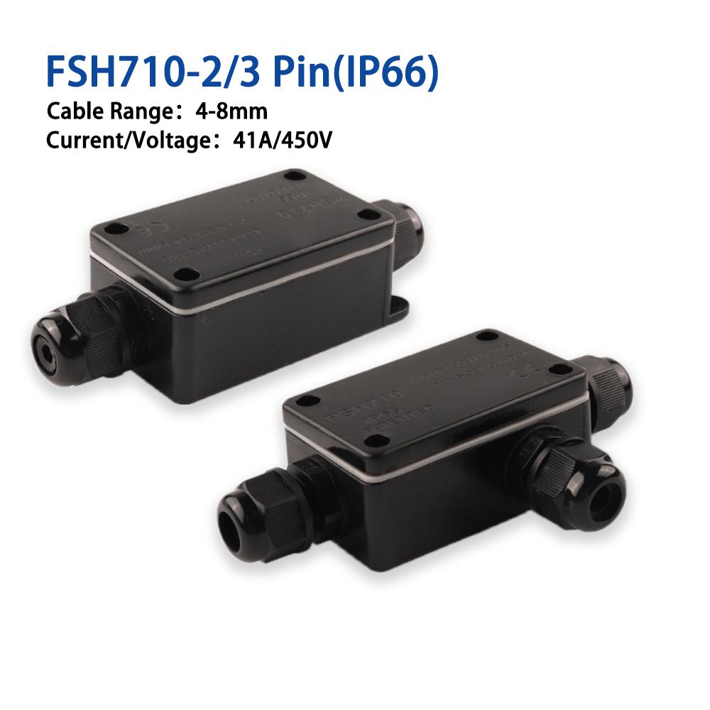 IP66 Electrical Outdoor Waterproof Cable Connector 2/3 pin Junction Box for Low/High Voltage Garden Light Accessories 41A/450V
IP66 Electrical Outdoor Waterproof Cable Connector 2/3 pin Junction Box for Low/High Voltage Garden Light Accessories 41A/450V