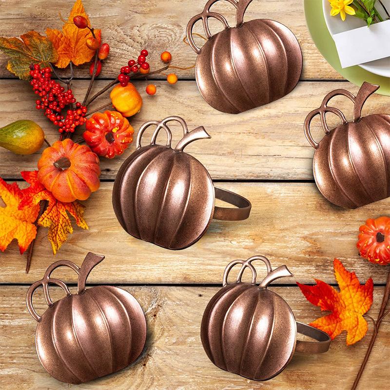 Napkin Ring, New Style, Bronze Color, Pumpkin Napkin Buckle Ring, Halloween Napkin Ring, Metal, Minimalist, Mouth Cloth Ring Pack of 1
Napkin Ring, New Style, Bronze Color, Pumpkin Napkin Buckle Ring, Halloween Napkin Ring, Metal, Minimalist, Mouth Cloth Ring Pack of 1