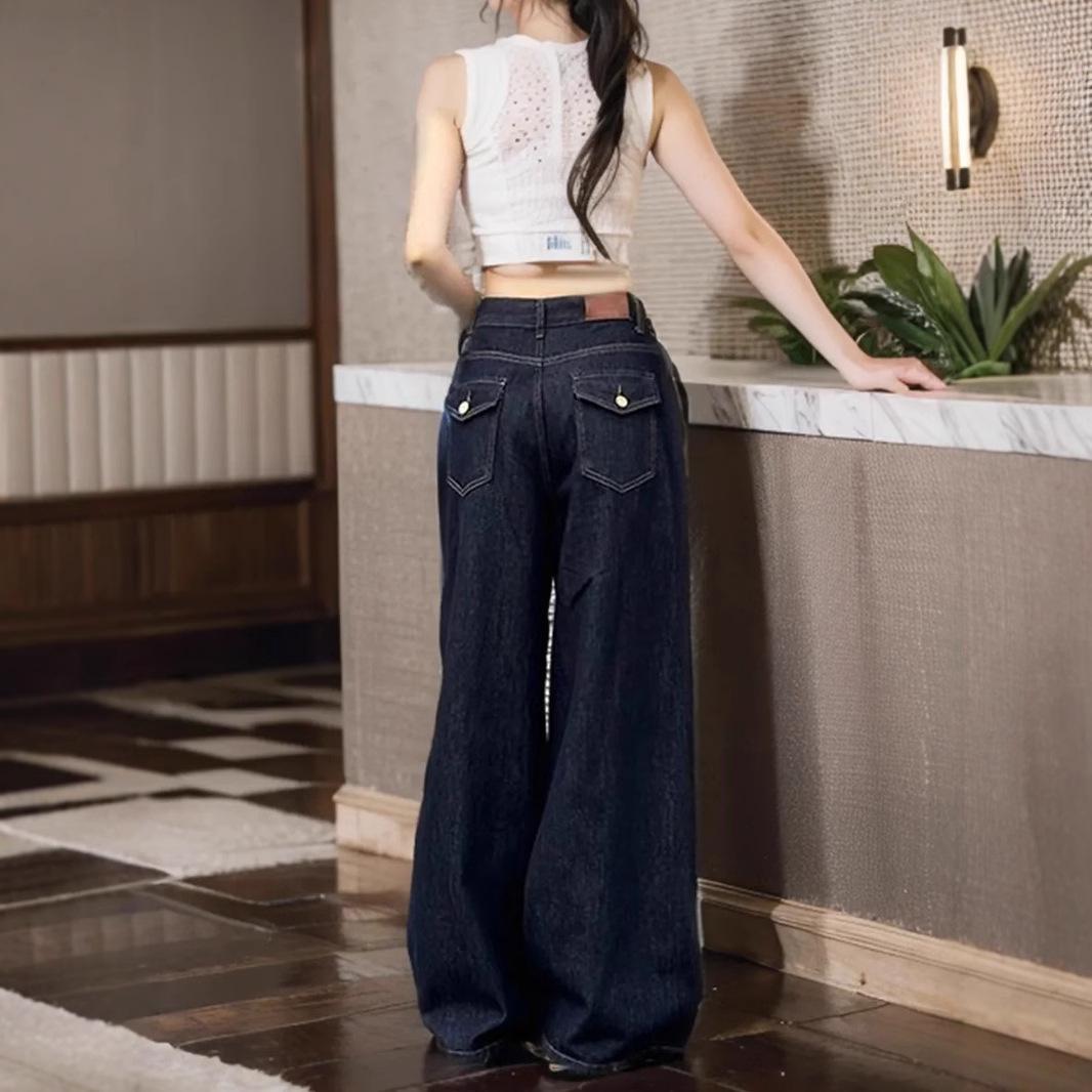 Women s High-Waist Wide Leg Jeans: Flap Pocket | Raw Color | Loose-Fit | Autumn 2025 Collection | Floor-Length Extra Large
Women s High-Waist Wide Leg Jeans: Flap Pocket | Raw Color | Loose-Fit | Autumn 2025 Collection | Floor-Length Extra Large