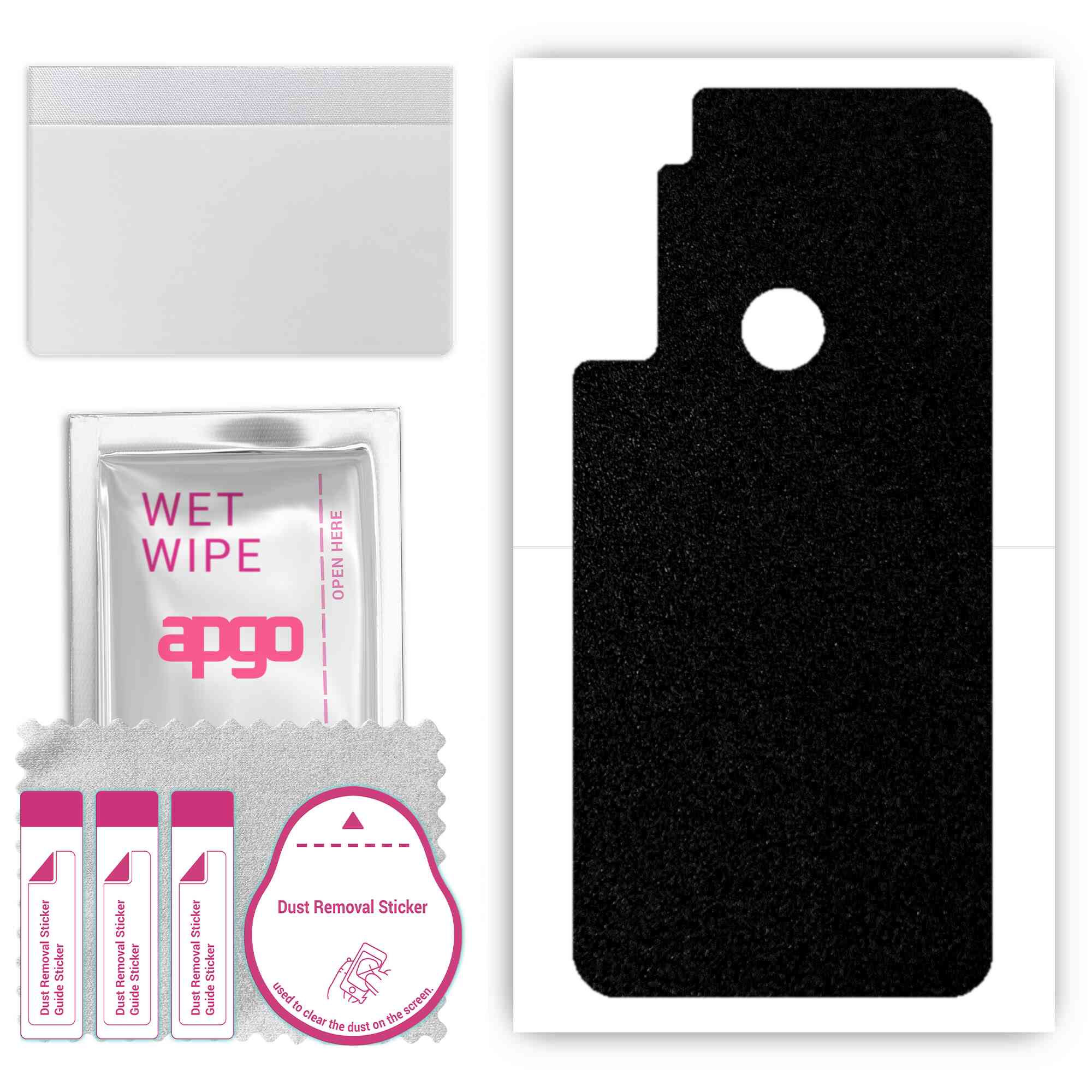 apgo Protective Skin Sticker for the back compatible with Motorola One Fusion Plus, Wrap Film, Foil, Vinyl - Pattern Matte Black
apgo Protective Skin Sticker for the back compatible with Motorola One Fusion Plus, Wrap Film, Foil, Vinyl - Pattern Matte Black