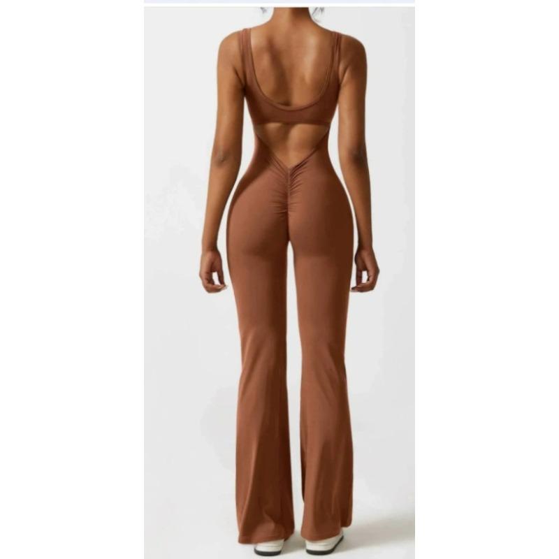 Fashion Tight-fitting Yoga One-piece with Chest Pad Casual Seamless Sports Slim-fit One-piece Pants 2XL колір світло кави
Fashion Tight-fitting Yoga One-piece with Chest Pad Casual Seamless Sports Slim-fit One-piece Pants 2XL колір світло кави