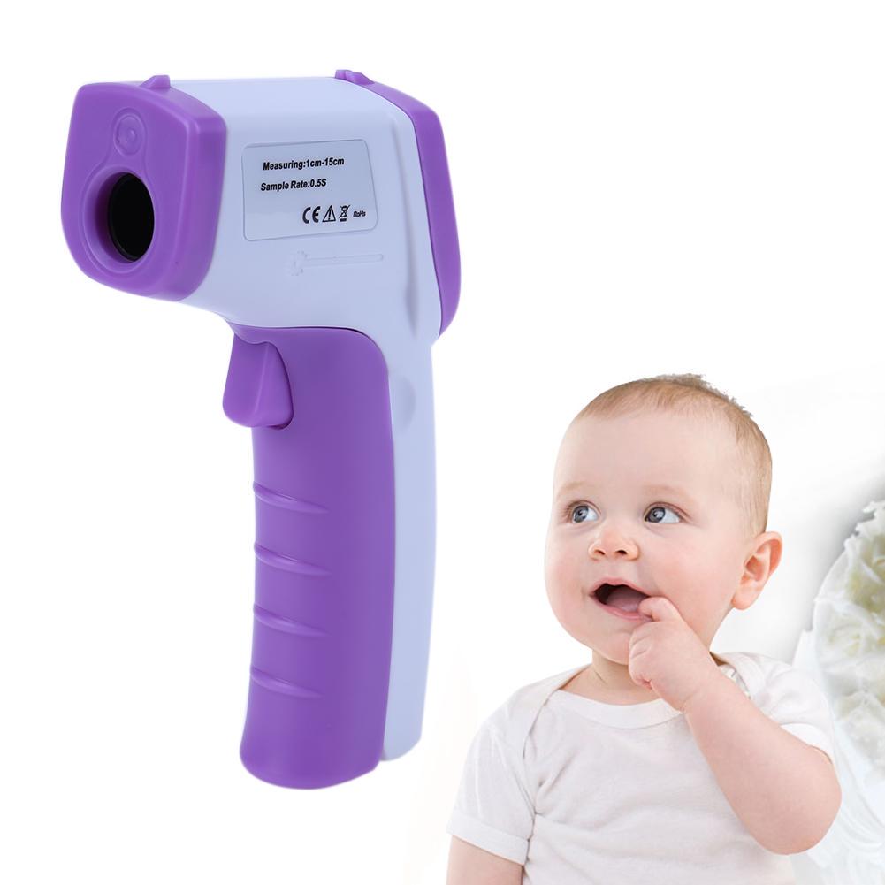 Инфракрасный термометр для тела Бесконтактный ИК-пистолет для измерения температуры фиолетовый
Инфракрасный термометр для тела Бесконтактный ИК-пистолет для измерения температуры фиолетовый