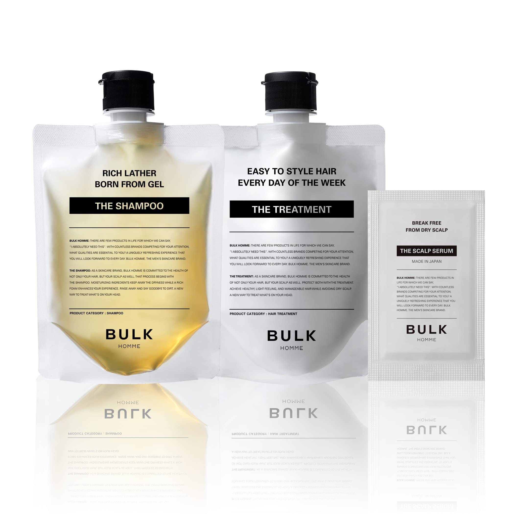 Bulk Homme Shampoo Шампунь 200 г Лечение 180 г 1 Образец сыворотки для кожи головы Для мужчин и +
Bulk Homme Shampoo Шампунь 200 г Лечение 180 г 1 Образец сыворотки для кожи головы Для мужчин и +