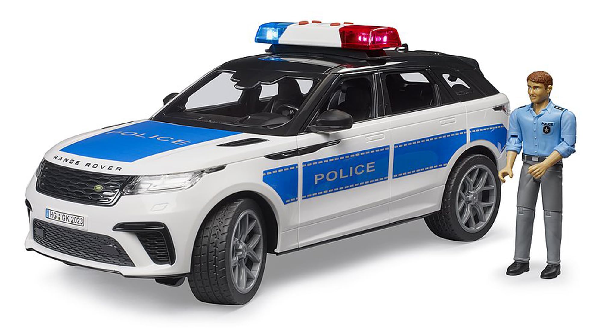 Bruder Range Rover Police Car (with figure) BR02890
Bruder Range Rover Police Car (with figure) BR02890