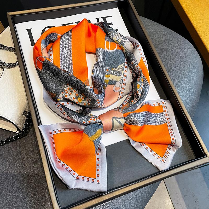 Luxury Design Horse Print Silk Scarf Women Long Soft Satin Hairband Neckerchief Office Hijab Headband Foulard Gift 15*145Cm One Size
Luxury Design Horse Print Silk Scarf Women Long Soft Satin Hairband Neckerchief Office Hijab Headband Foulard Gift 15*145Cm One Size