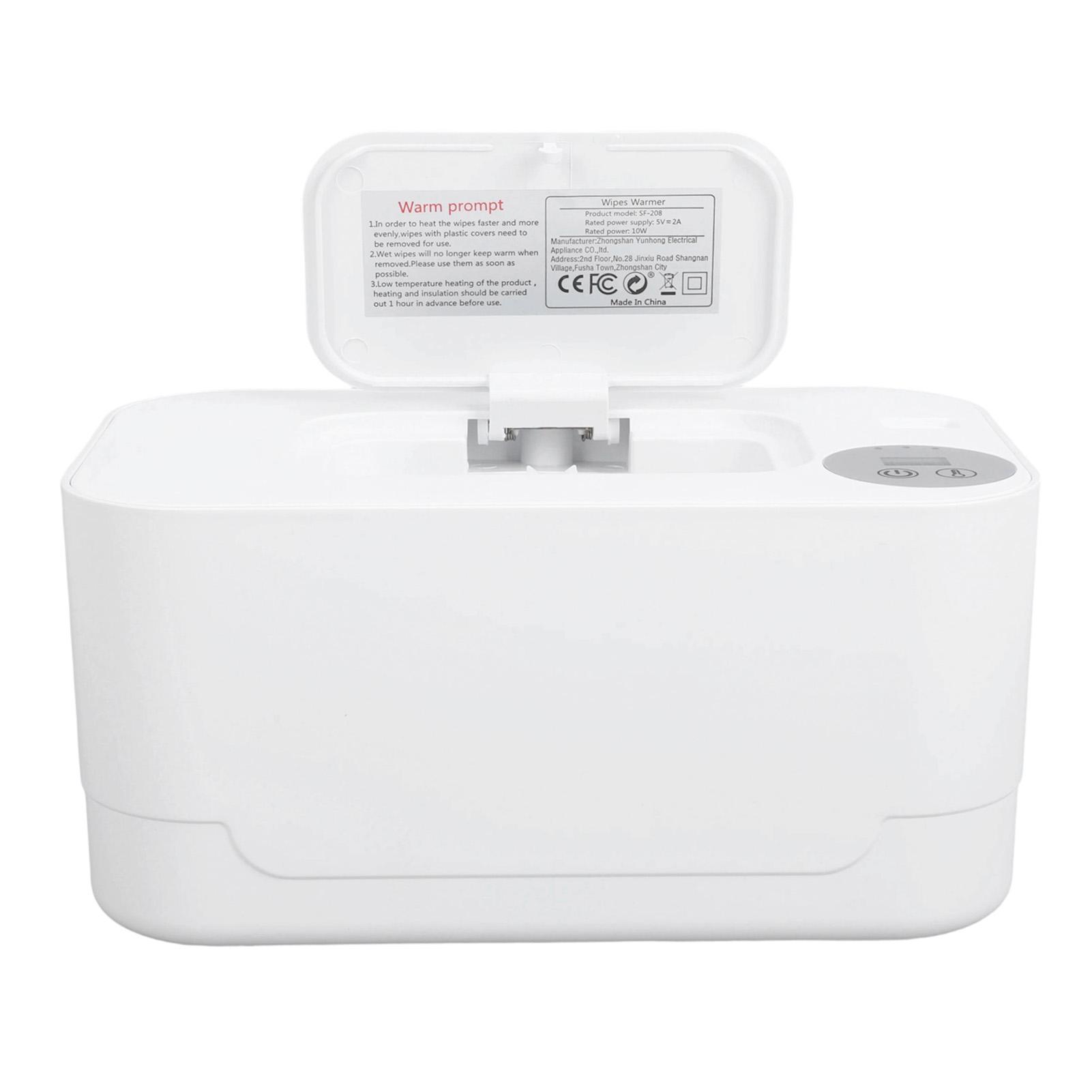 Baby Wipe Warmer Surround Heating Wet Wipe Warmer Dispenser with Night Light 3 Temperature Settings
Baby Wipe Warmer Surround Heating Wet Wipe Warmer Dispenser with Night Light 3 Temperature Settings