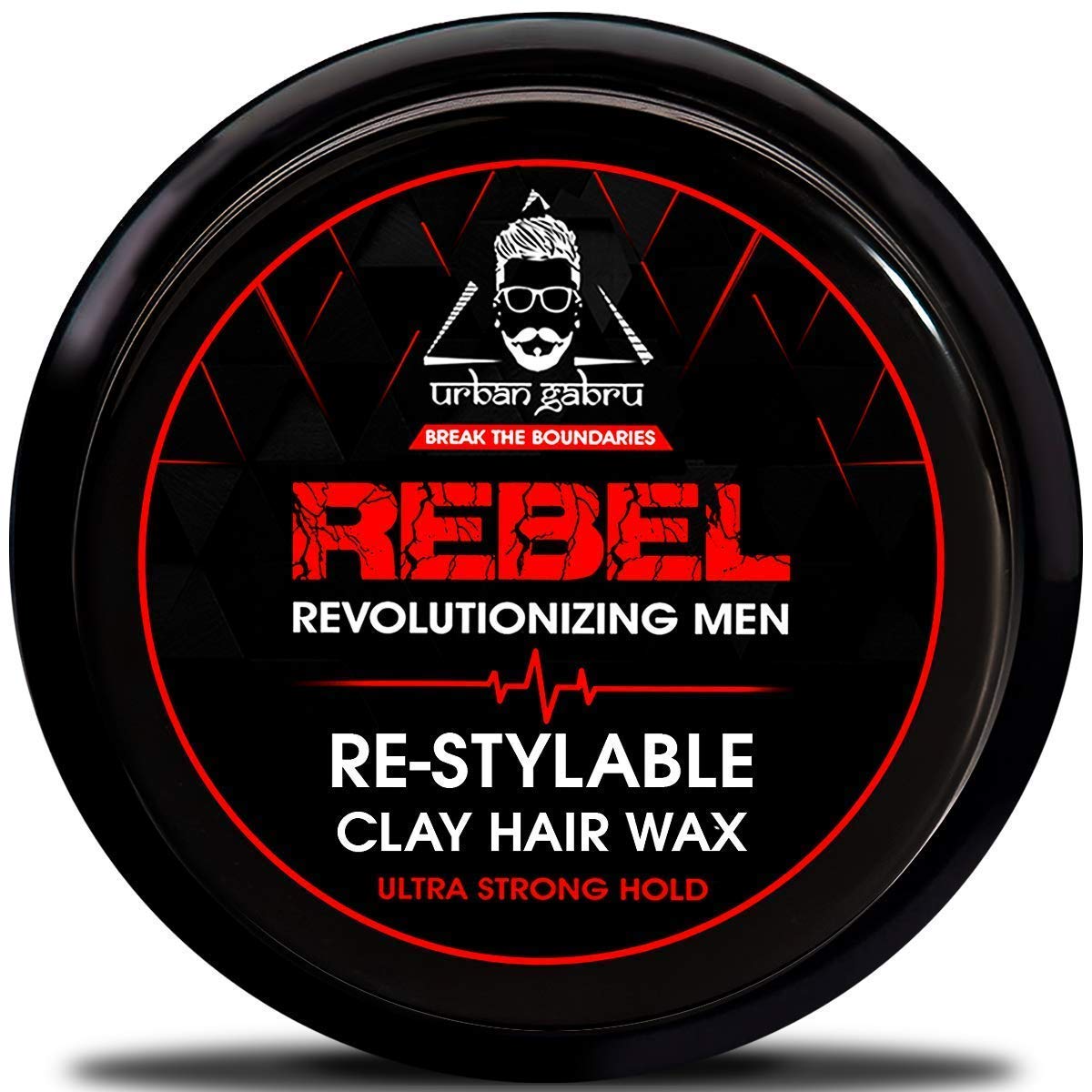 UrbanGabru Rebel Hair Styling Clay Wax for Men Strong Hold Matte Finish 85 gm Pack of 1
UrbanGabru Rebel Hair Styling Clay Wax for Men Strong Hold Matte Finish 85 gm Pack of 1