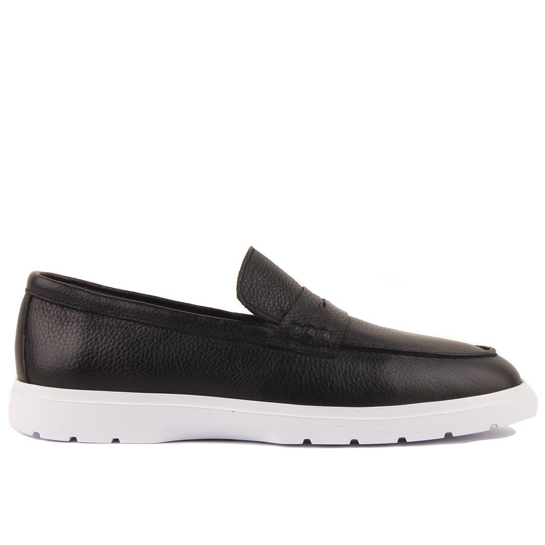 Sail Lakers - Черная кожаная мужская повседневная обувь без шнуровки
Sail Lakers - Черная кожаная мужская повседневная обувь без шнуровки