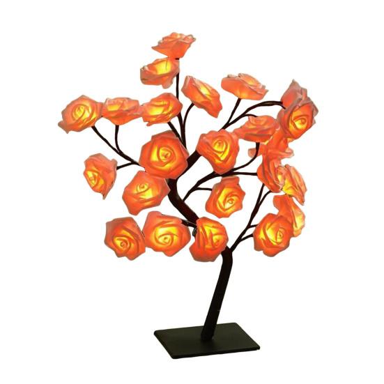 Rose Tree Table with Lamp Artificial Bonsai USB Power Flower Night Light світло-рожевий колір
Rose Tree Table with Lamp Artificial Bonsai USB Power Flower Night Light світло-рожевий колір