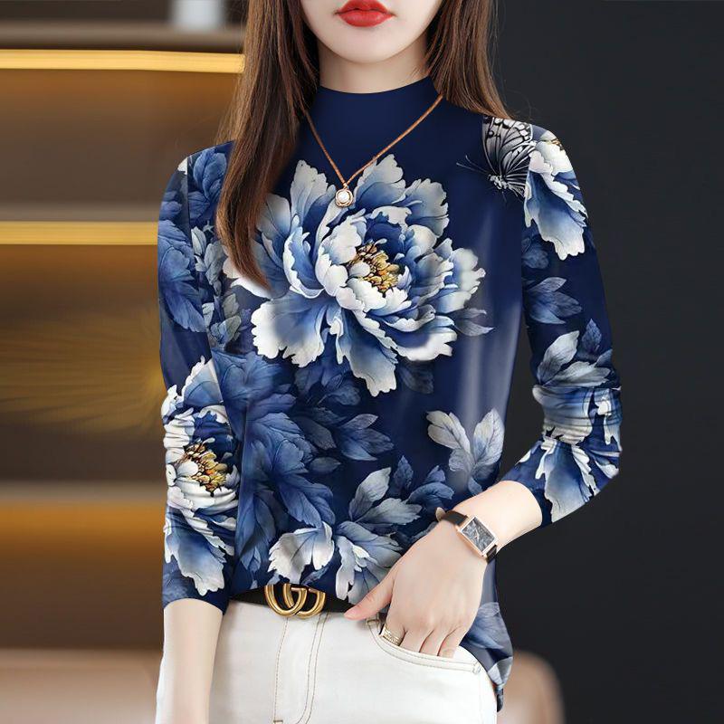 Women s Fleece Lined High-Neck Long Sleeve Tummy Covering Printed Top 3XL (140-155 jin)
Women s Fleece Lined High-Neck Long Sleeve Tummy Covering Printed Top 3XL (140-155 jin)