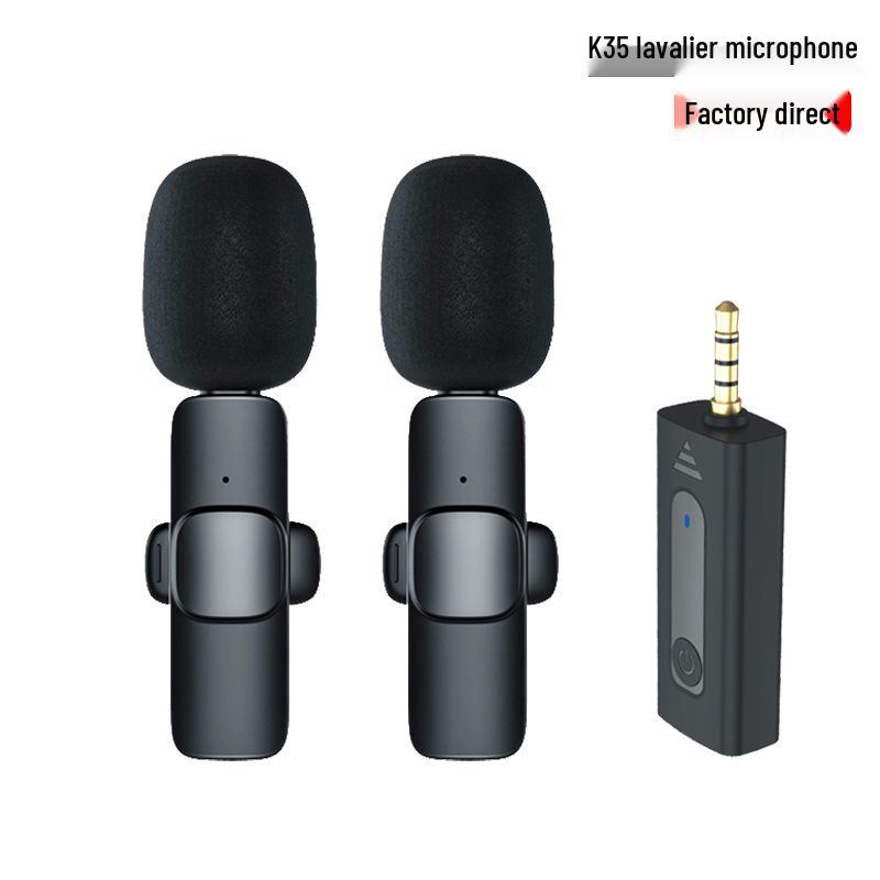 K35 Wireless Lavalier Microphone with 3.5mm Jack – Compact, Portable for Mobile Phones and Square Dance Speakers
K35 Wireless Lavalier Microphone with 3.5mm Jack – Compact, Portable for Mobile Phones and Square Dance Speakers