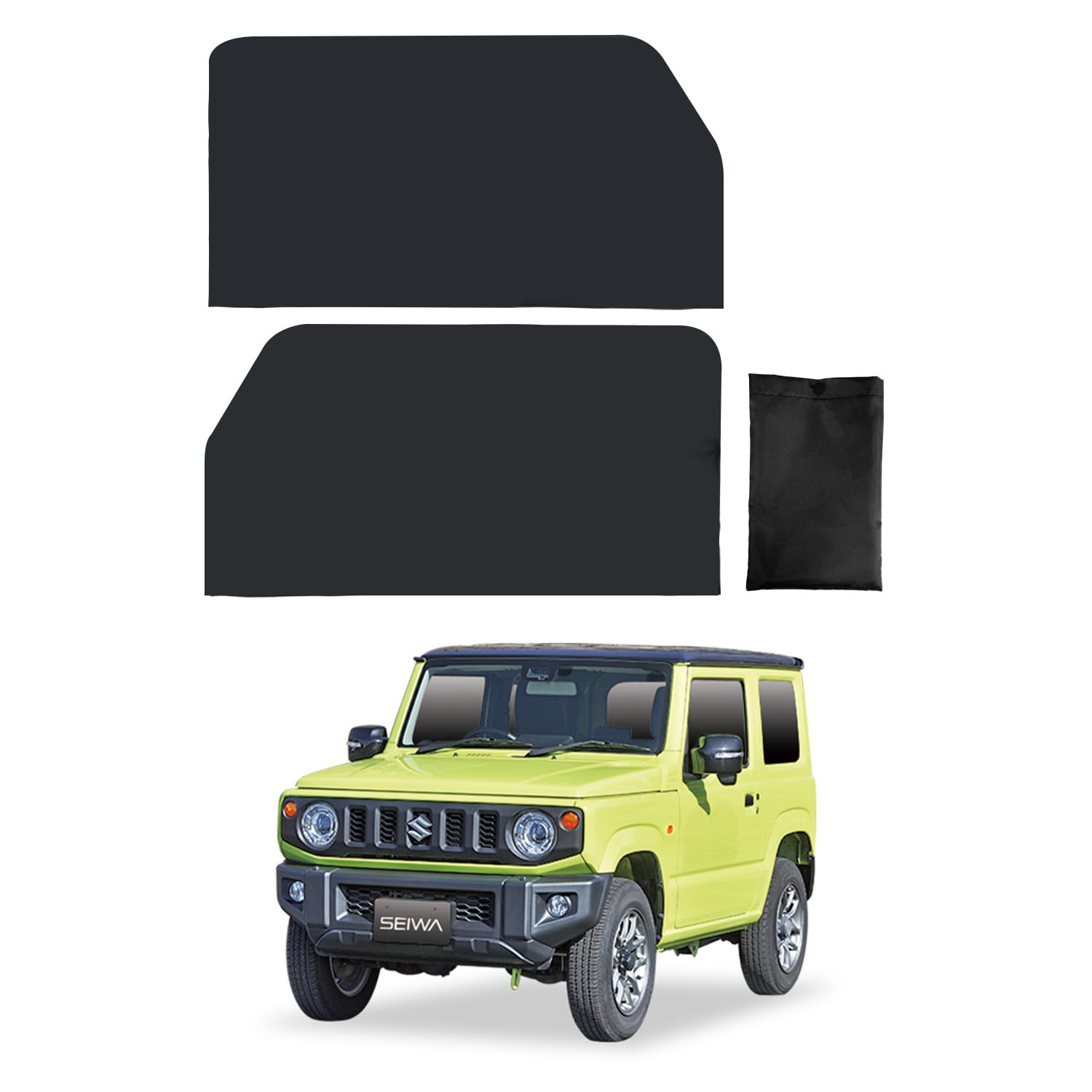 SEIWA Car Model-Specific Items, Suzuki Jimny & Sierra & Nomad Length 46.5 cm x Width 90 cm (set of 2) чорний
SEIWA Car Model-Specific Items, Suzuki Jimny & Sierra & Nomad Length 46.5 cm x Width 90 cm (set of 2) чорний